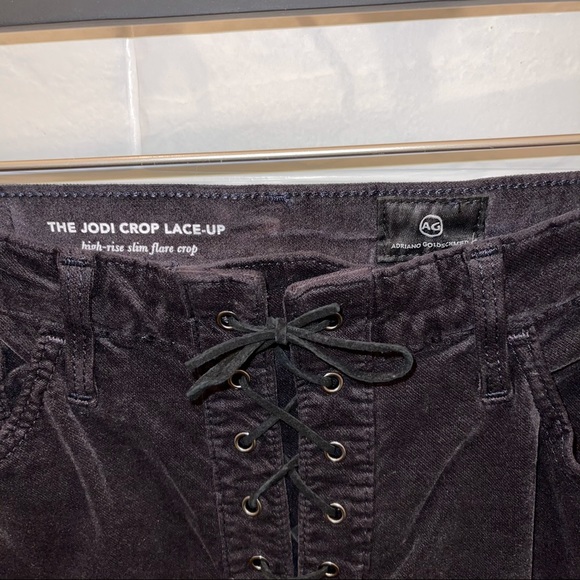 AG Jodi Crop Lace-Up Rich Mercury 26 - Picture 13 of 15